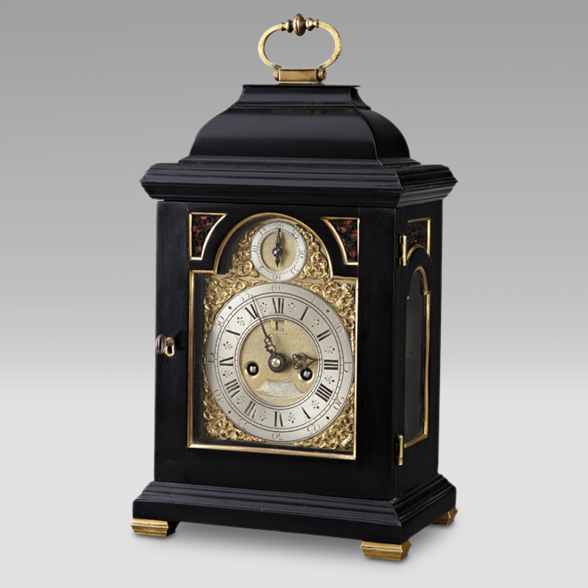 Restored bracket clock