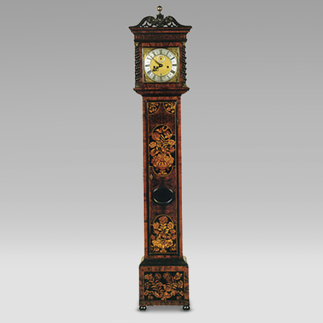 antique grandfather clock repaired