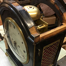 Clock case damage repair